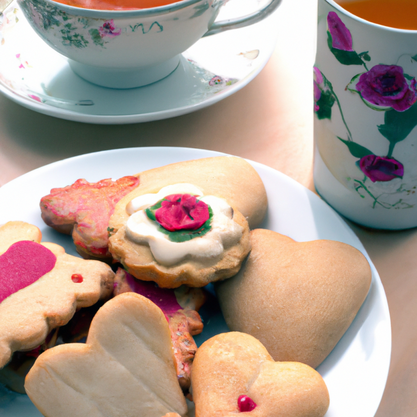 Tea Party Cookies - Tea Party Desserts